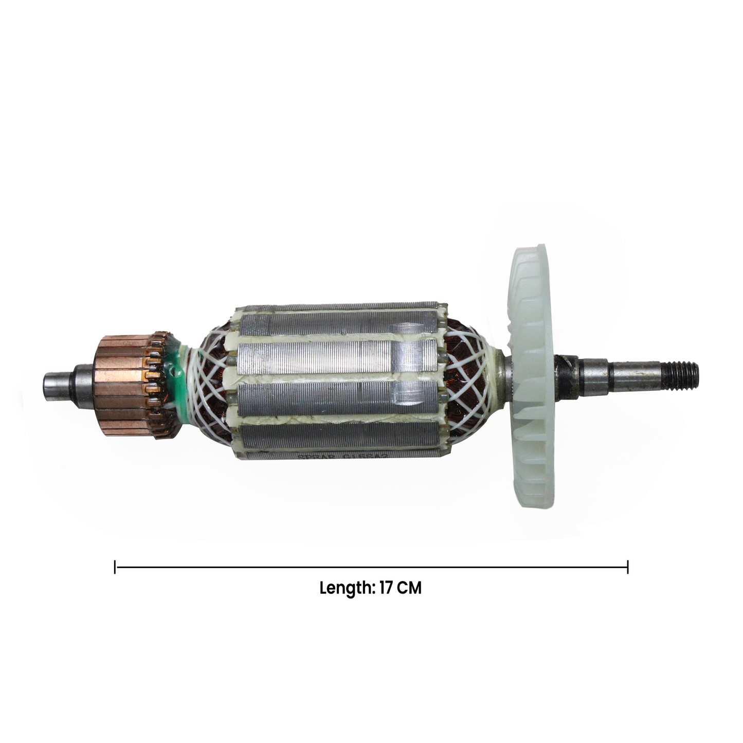 AEGON ACWFG15SA2 Copper Armature - Compatible with HiKOKI (Hitachi) G15SA2 Angle Grinder and Similar Models of Other Brands