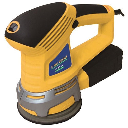 PRO TOOLS 4125-A, 500W, 12000 RPM, 125mm Aluminium Base Corded Electric Orbital Sander