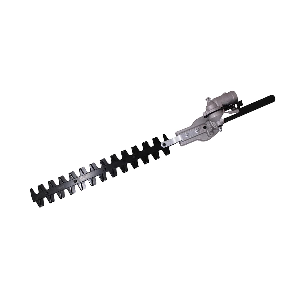 Aegon HTA28-9T-SP - 28 MM Hedge Trimmer Attachment with 9 Teeth, Designed for Brush Cutter Side Pack
