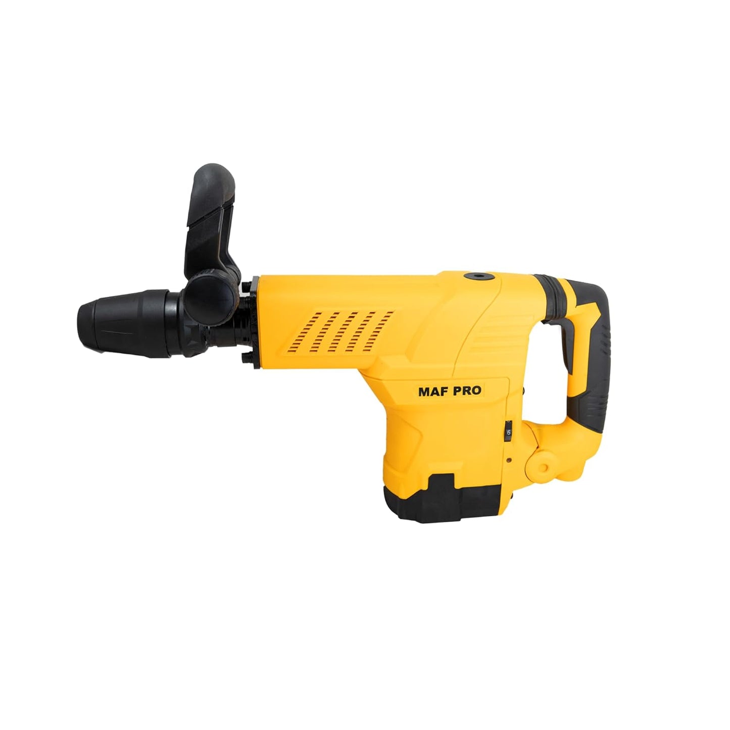 MAF PRO DBH180056 11kg Heavy Duty Professional Breaker/Demolition Hammer/Concrete Breaker with Pointed and Flat Chisel Bits For Chipping/Demolition (1800W, 0-27J, 0-2000bpm)
