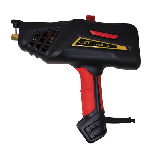 CUTFLAX YK-120A Portable Multifunctional Handheld 120A Welding Machine/Welder with Cable, Wire Brush, Glass, Shield, Handle, 3 Welding Rods
