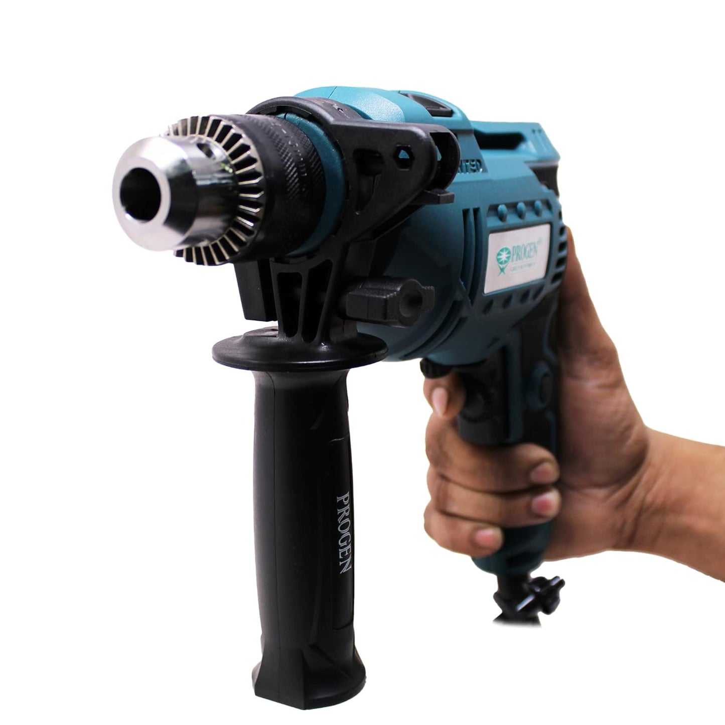 PROGEN 9213-HG 800W Electric Impact Drill 13mm with Forward/Reverse Function with Variable Speed Control ( Copper Armature, 2800 RPM, Chuck 13mm)