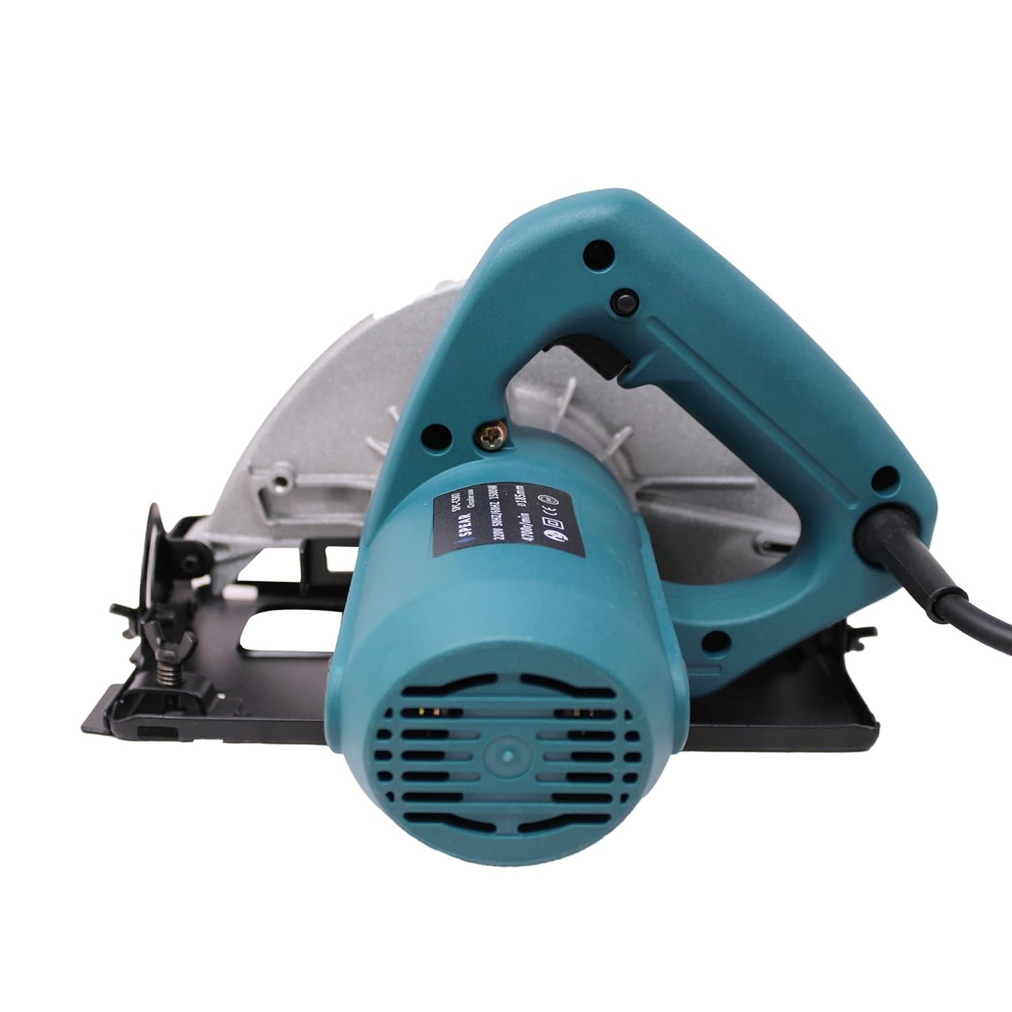 SPEAR SPC-CS07 185 mm Circular Saw for Wood Cutting | 45-65 mm Cutting Depth | Durable Depth Precision Control (1500W, 4700 Rpm)