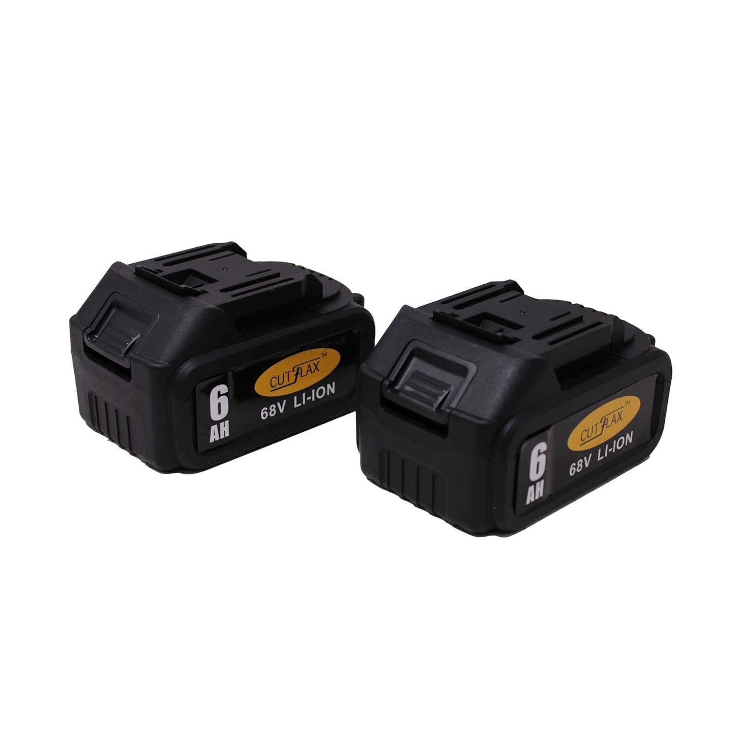 CUTFLAX 68V 6Ah Cordless Lithium-Ion Impact Driver/Wrench, Brushless Motor with 3Pcs Sockets, 2 Batteries, 1 Charger (Impact Rate 3500pm, Torque 320Nm, 3200Rpm)