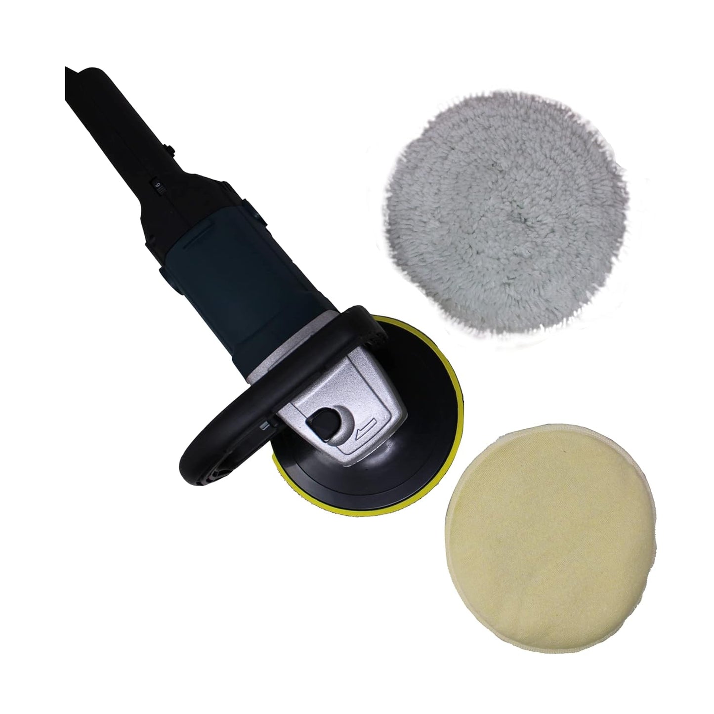 SPEAR SP-EPR01 1200W 180 mm Electric Car Polisher | Heavy Duty Polishing Home Appliance, Car & Boat Detailing (500-3000 Rpm)