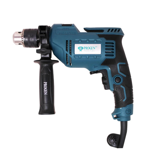 PROGEN 9213-HG 800W Electric Impact Drill 13mm with Forward/Reverse Function with Variable Speed Control ( Copper Armature, 2800 RPM, Chuck 13mm)