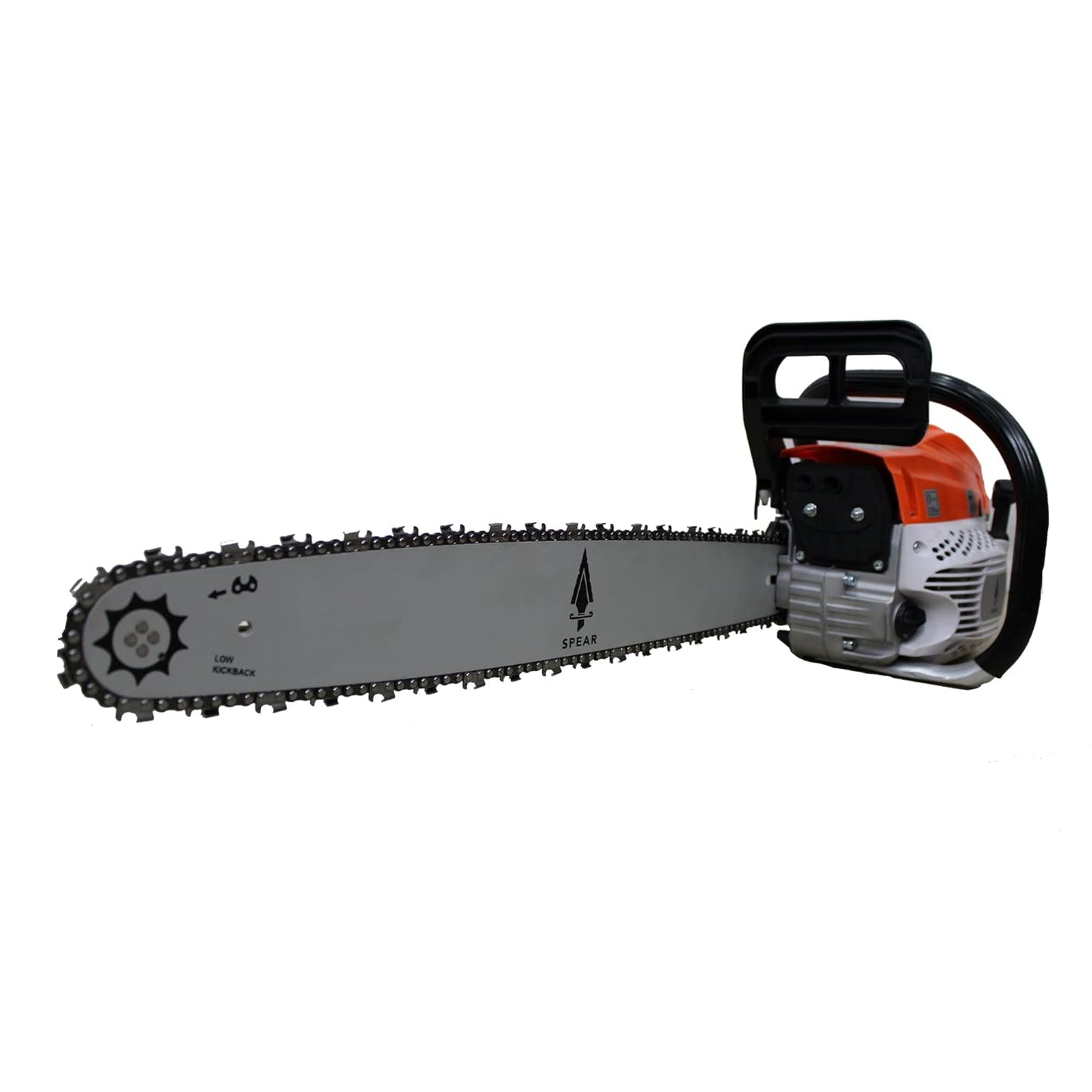 Spear 22 inch Heavyduty Gasoline Fuel Chainsaw for Wood Cutting, Tree Trimming