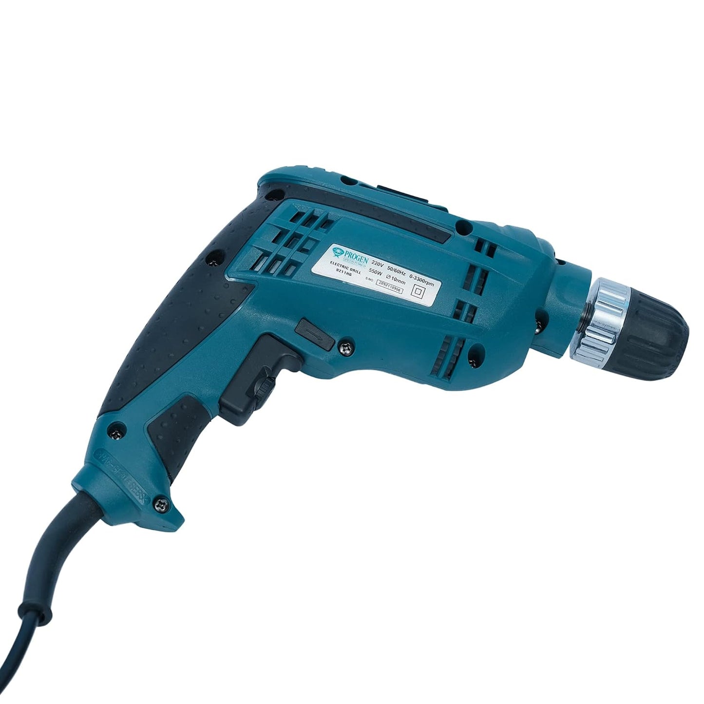 Progen 10mm 550 Watt 3000 RPM Keyless Chuck Electric Drill Machine 9211-HG