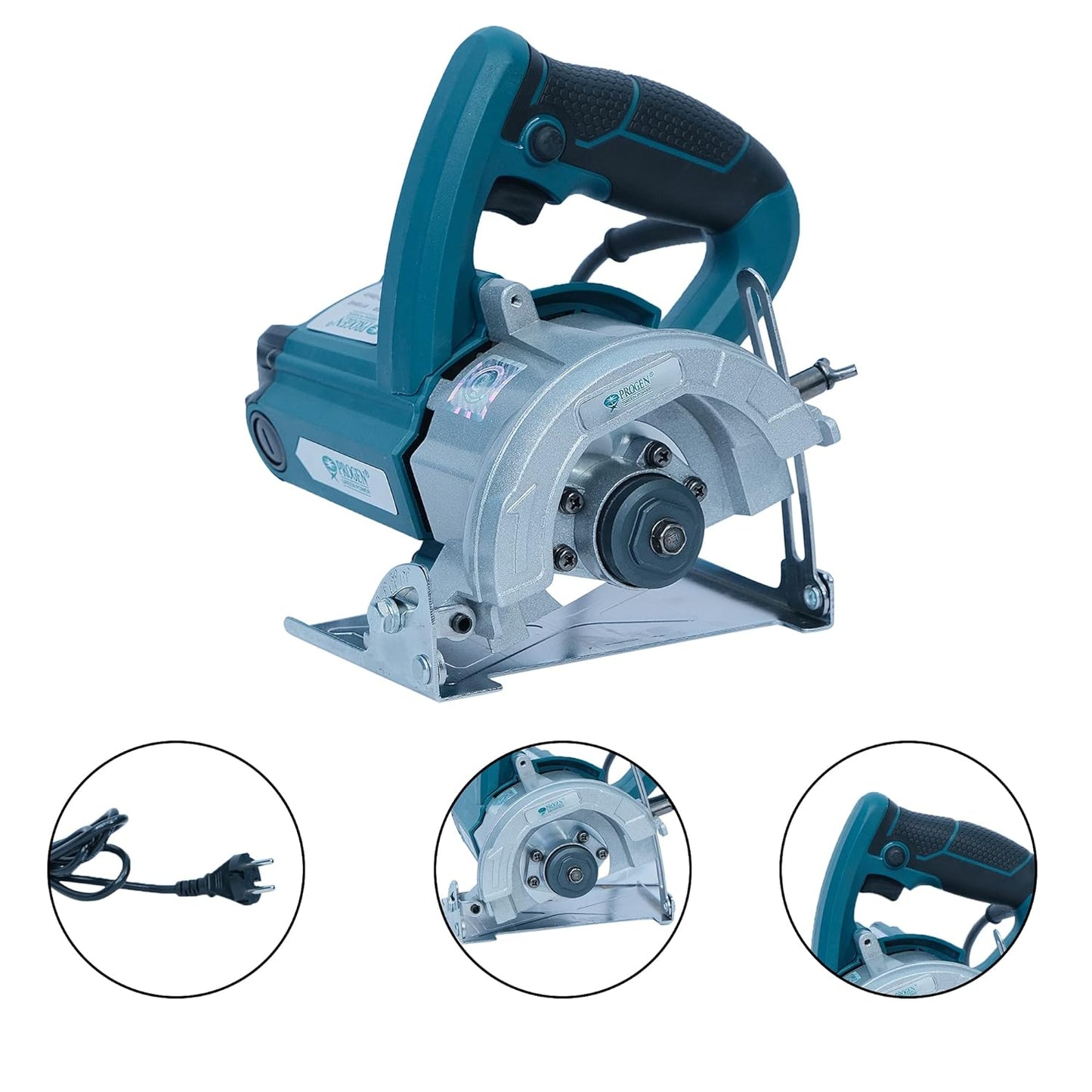 Progen 110mm 1600 Watt 13000 RPM Marble Cutter with 3 meter Wire 9110 HG