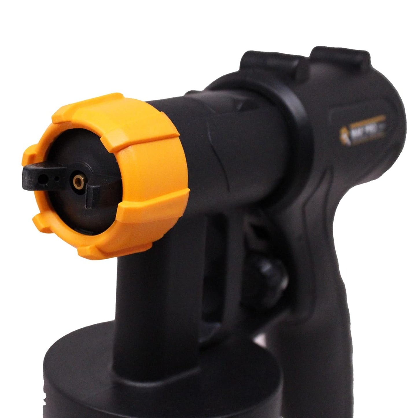 MAF PRO MSG-5502 550W HVLP Spray Gun with Viscosity Measuring Cup, Portable Shoulder Mountable Fast Air Painting Tool (800ml/min, 1.8m) Yellow