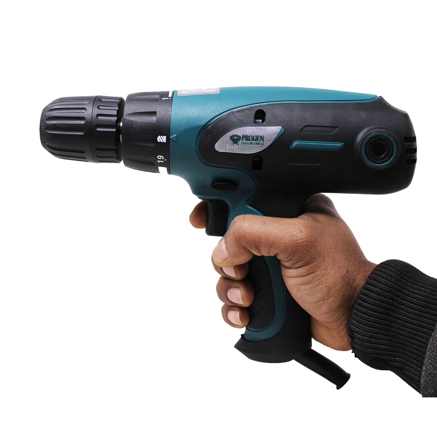 PROGEN 9210-HG Professional 450W Power Drill Machine with Reversible Variable Speed - Screwdriver Pistol Grip Drill (10 mm Chuck Size)