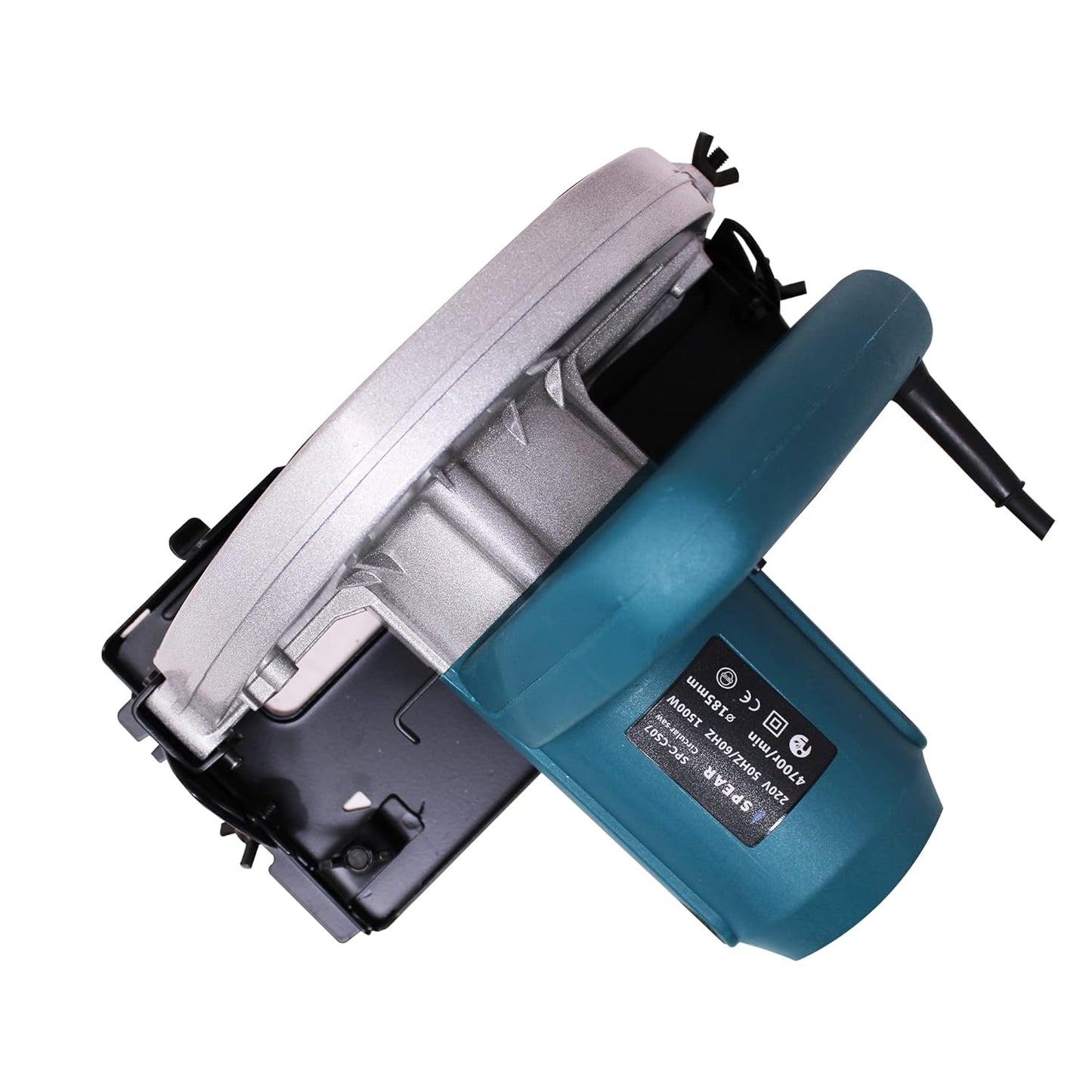 SPEAR SPC-CS07 185 mm Circular Saw for Wood Cutting | 45-65 mm Cutting Depth | Durable Depth Precision Control (1500W, 4700 Rpm)