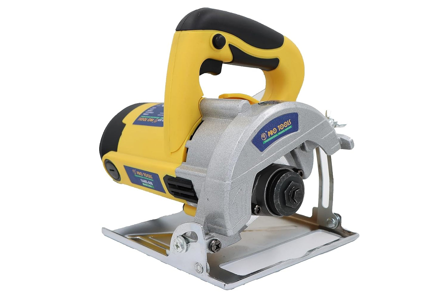 ProTools 1440-AN Professional 1450W 5-inch Marble Cutter Machine without Blade Handheld Tile/ Granite/ Stone/ Brick/ Porcelain/ Ceramic Cutter (1450 W, 13000 Rpm, 5 Inch)