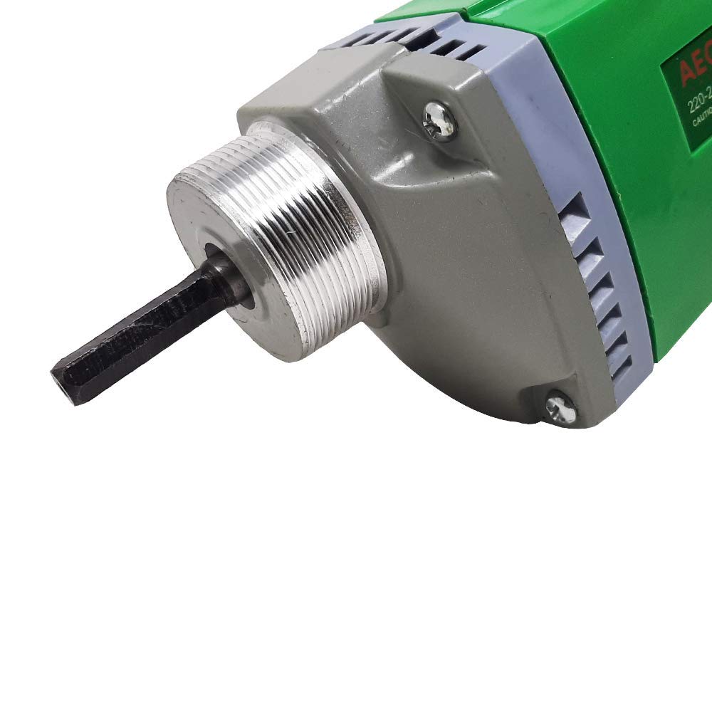 Aegon Acv3501 Handheld Concrete Vibrator/Cement Soil Mixer with 1.5 meter Needle For Construction (600 W, 35mm, Green)
