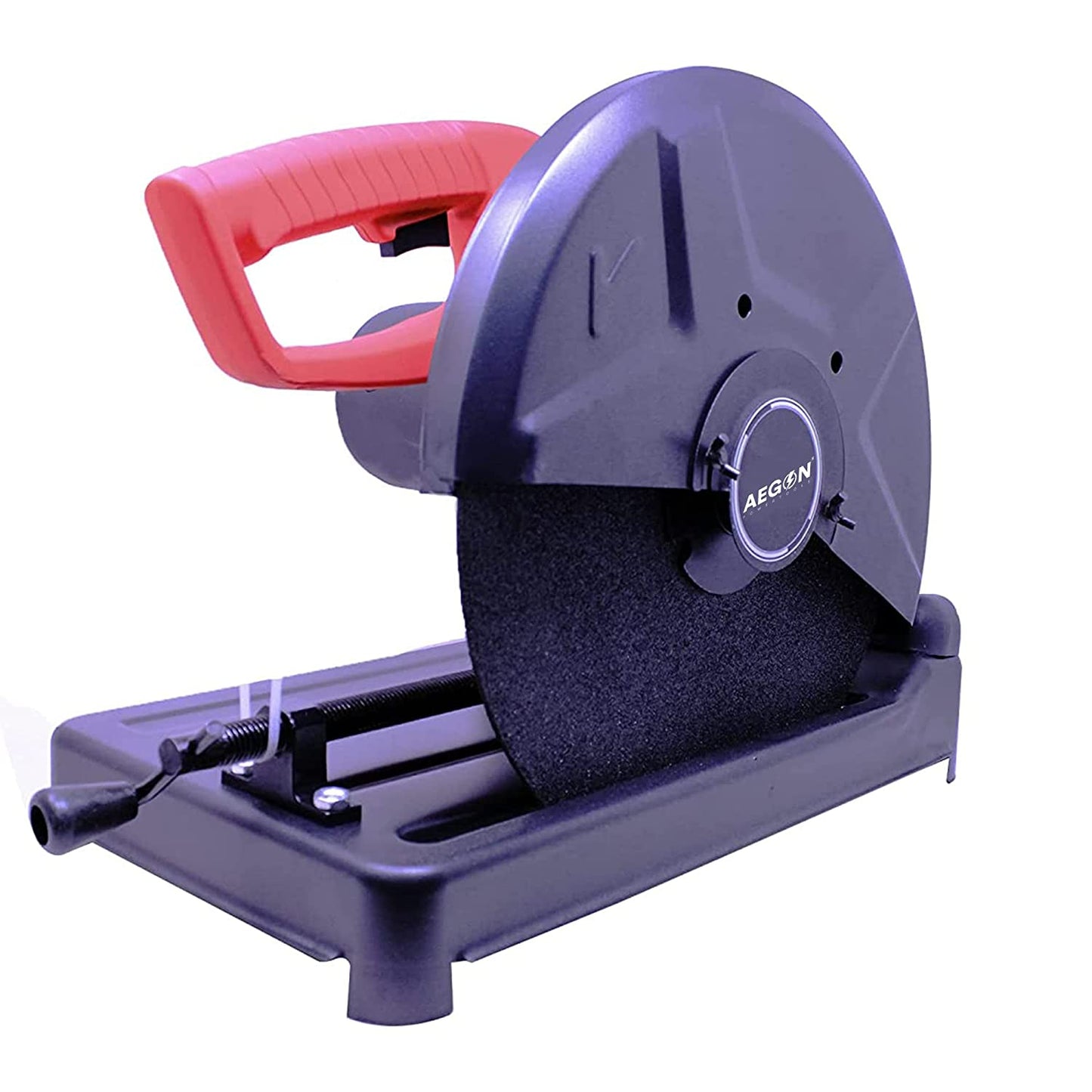 Aegon 14 Inch Chop Saw Machine with Locking Chain & Variable Speed Control For Cutting Metal, Steel Pipe, Tmt, Rebars, PVC Channels and Angles Metal Cutter (2000 W, 3800 Rpm, 355mm)