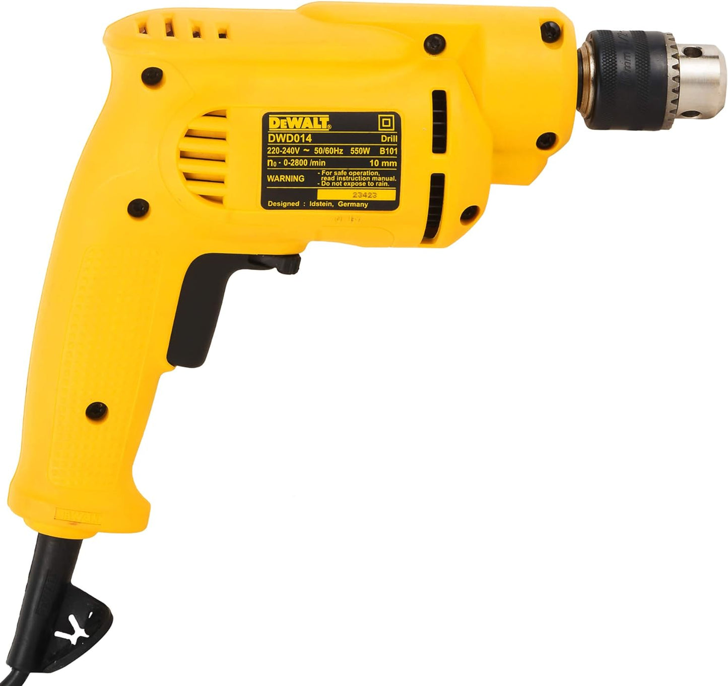 Dewalt DWD014-550W 10mm Rotary Drill Machine 220 Volt (Indian Plug)