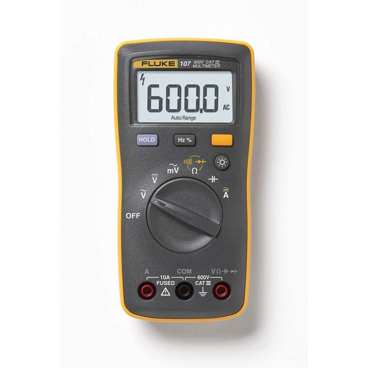 Fluke 107 Palm-sized, CAT III Digital Multimeter