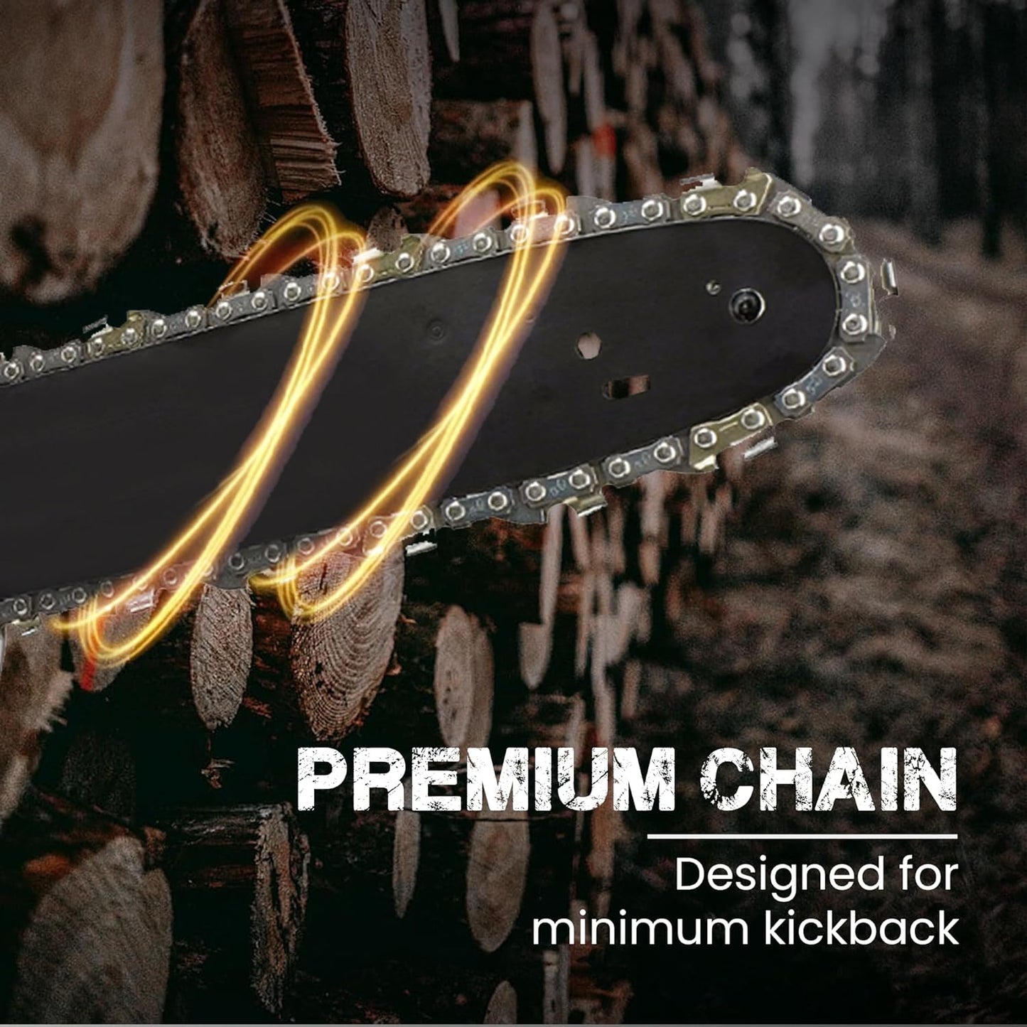 MAF PRO MT-CS5800, 22" 58CC Powerful 2 Stroke Handheld Petrol Chain Saw, Woodcutting Saw for Farm, Garden and Ranch with Tool Kit