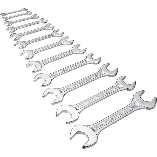 Stanley 12 pcs Double Open End Spanner Set 70-380