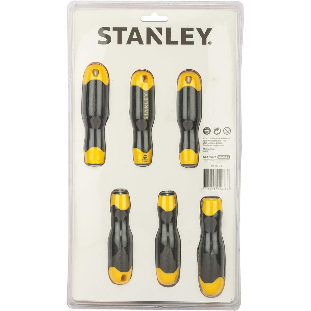 Stanley 6-Piece Cushion Grip2 Screwdriver Set