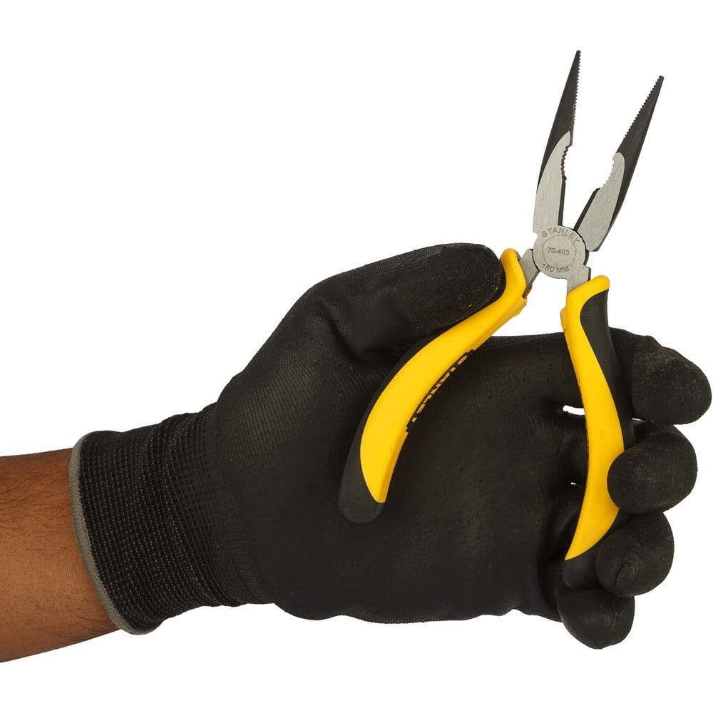 STANLEY 70-483 6'' Sturdy Steel Long Nose Plier