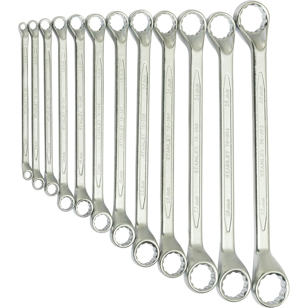Stanley Spanner Ring End Shallow Offset Set 12 Piece 70-395