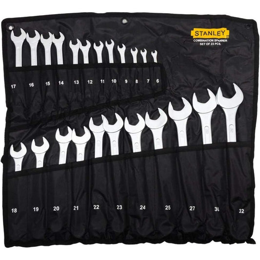 ToolsCentre Stanley 70-965E Combination Spanner Set (23-Pieces)