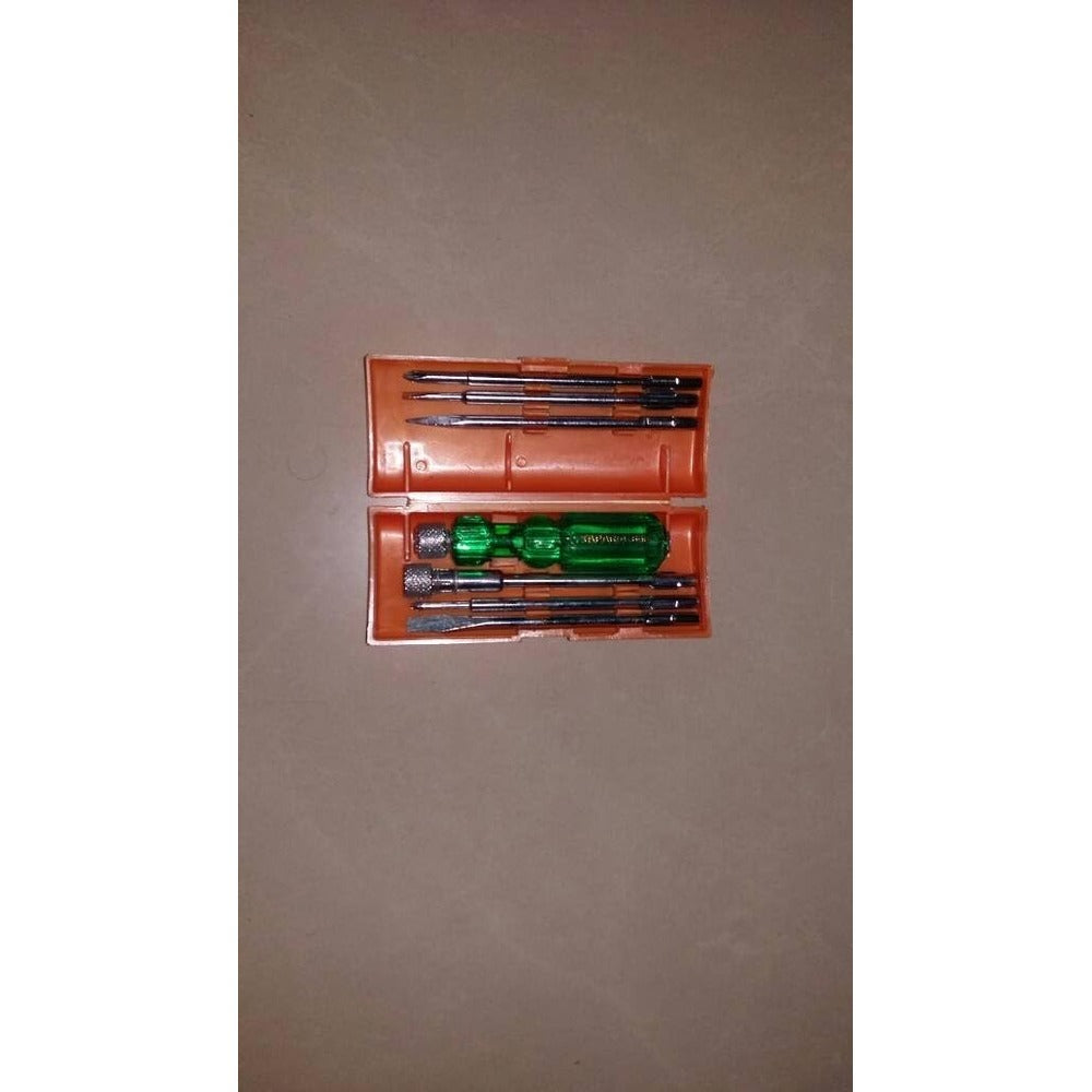 Taparia 840 Screw Driver Set with Neon Bulb