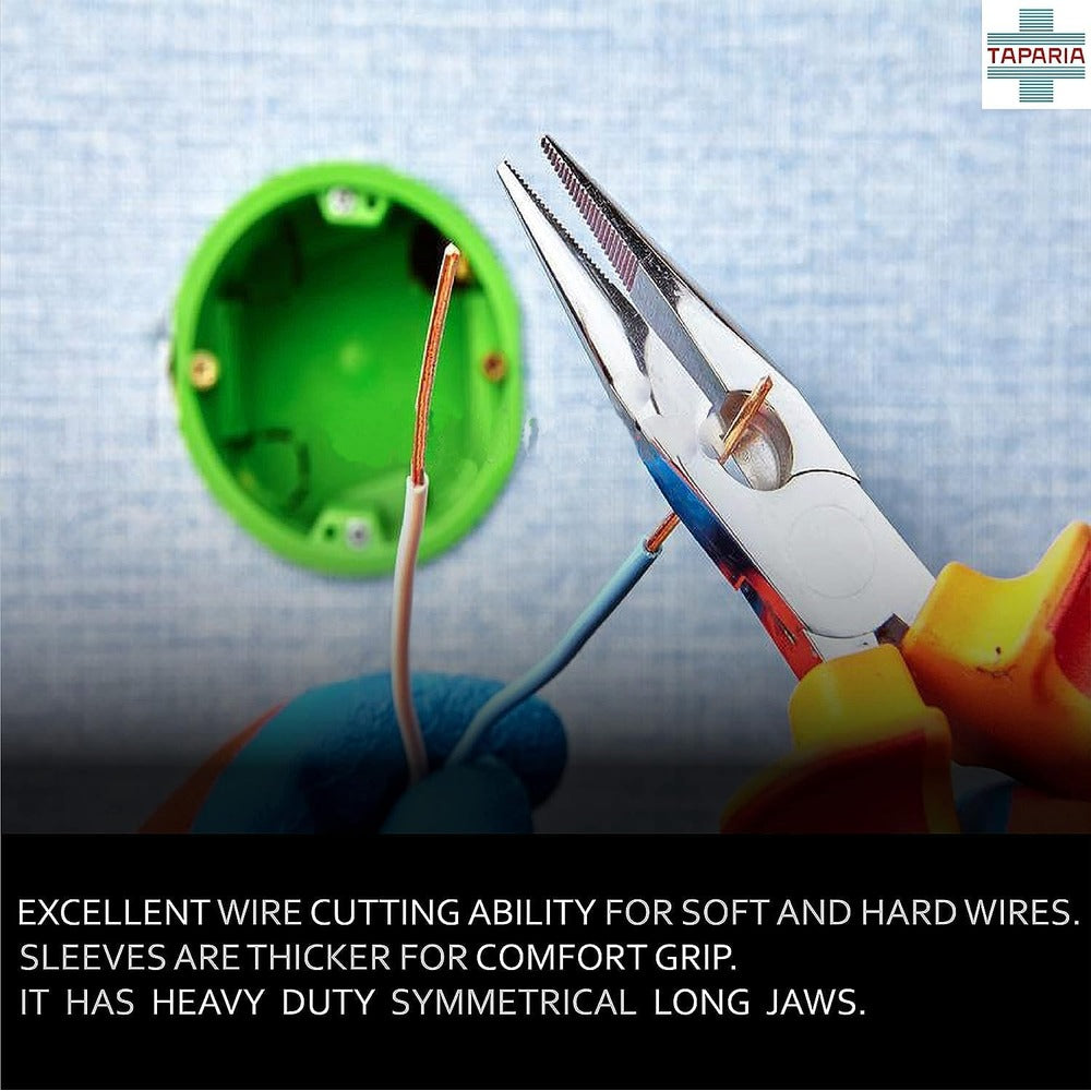 Taparia 165mm/6 inch Econ-Series Long Nose Plier