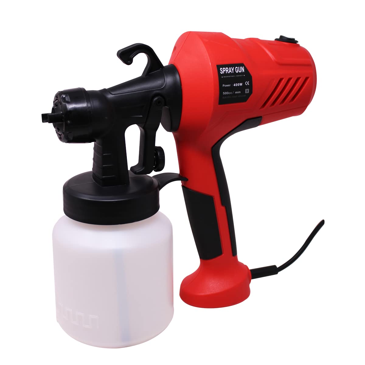 Aegon APSG-800 Multipurpose Electric Paint Spray Gun / Paint Sprayer (400W | 2.5mm Nozzle | 800 Ml Capacity | 1-3 MPa | 22000 RPM | 100 din/sec Viscosity)
