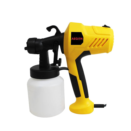 Aegon APSG-800 Multipurpose Electric Paint Spray Gun / Paint Sprayer (400W | 2.5mm Nozzle | 800 Ml Capacity | 1-3 MPa | 22000 RPM | 100 din/sec Viscosity)