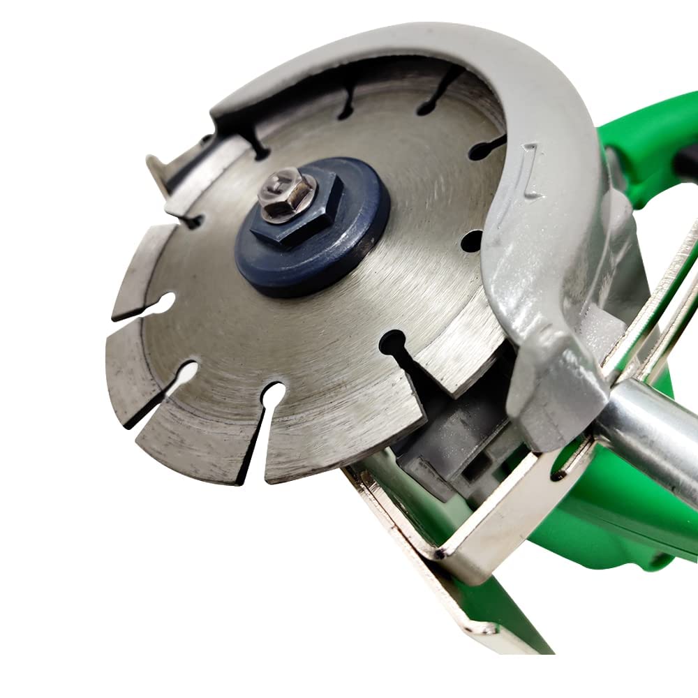 Aegon AC4B 1300W Heavy-Duty 4 Inch Tile/Marble/Wood Cutter With 1 Cutting Wheel, 1 Diamond Segmented Wheel & 1 TCT Blade (12000 RPM)