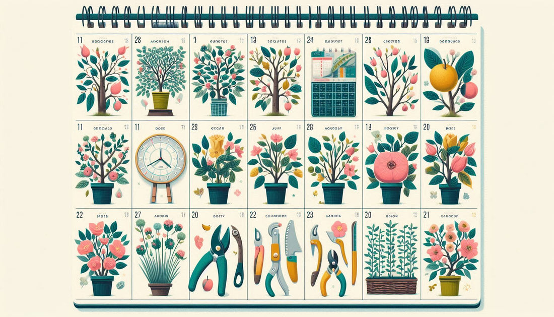 Printable Pruning Calendar Printable Pruning Calendar