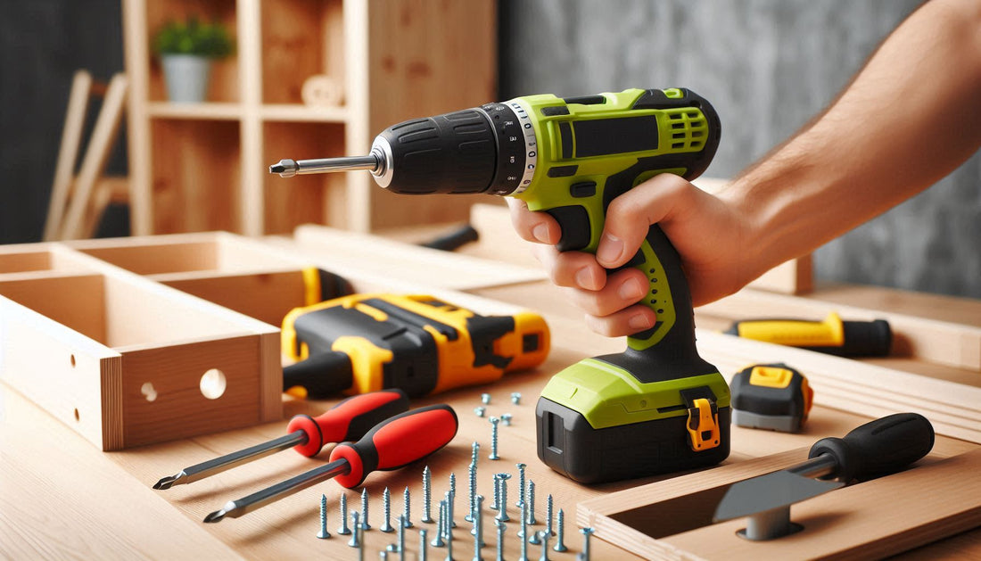 DIY Furniture Assembly Hacks: Using your cordless screwdriver kit to assemble furniture efficiently.