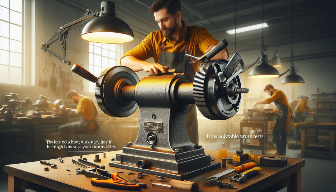 How Adjustable Work Rests Enhance Grinding Precision