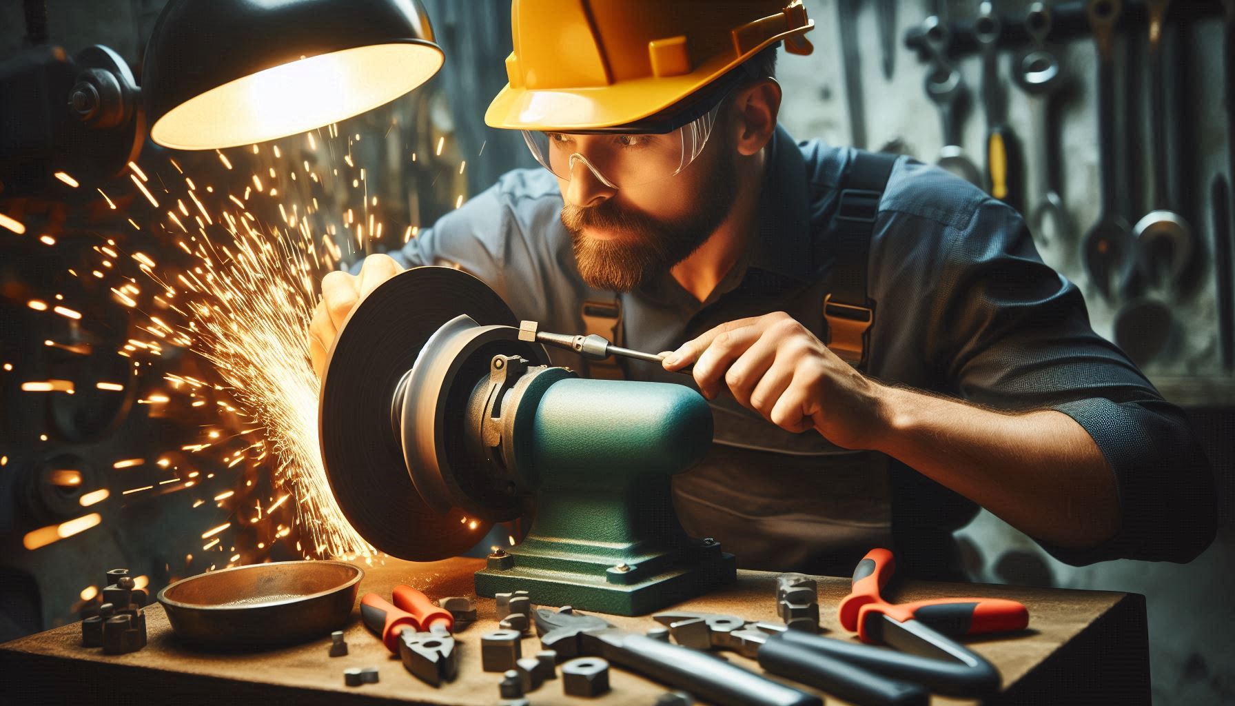 Safety Tips for Using a Bench Grinder – Aegon Power