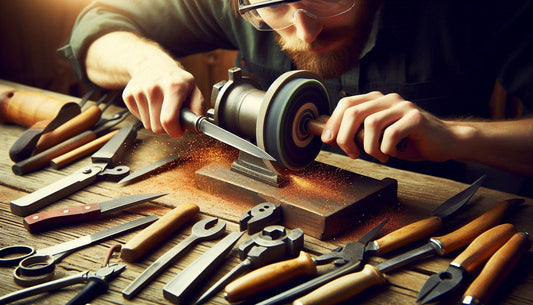 Sharpening Tools with a Bench Grinder: A Beginner's Guide