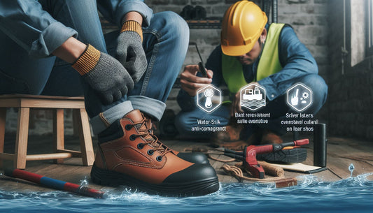 Why Industrial Workers Need Water Resistant Anti-Skid Leather Safety Shoes