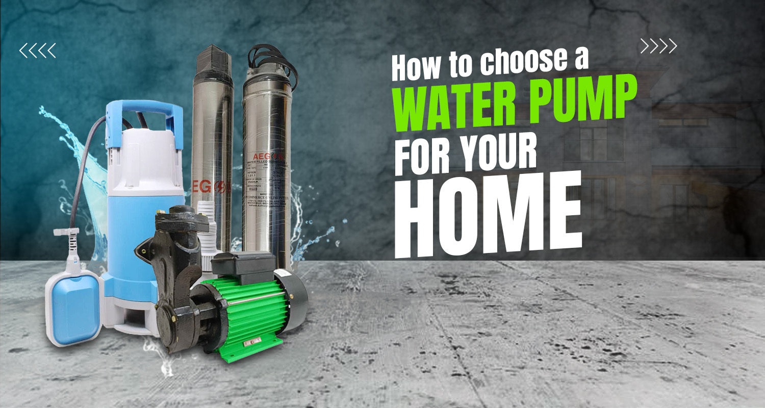 How To Choose A Water Pump For Your Home