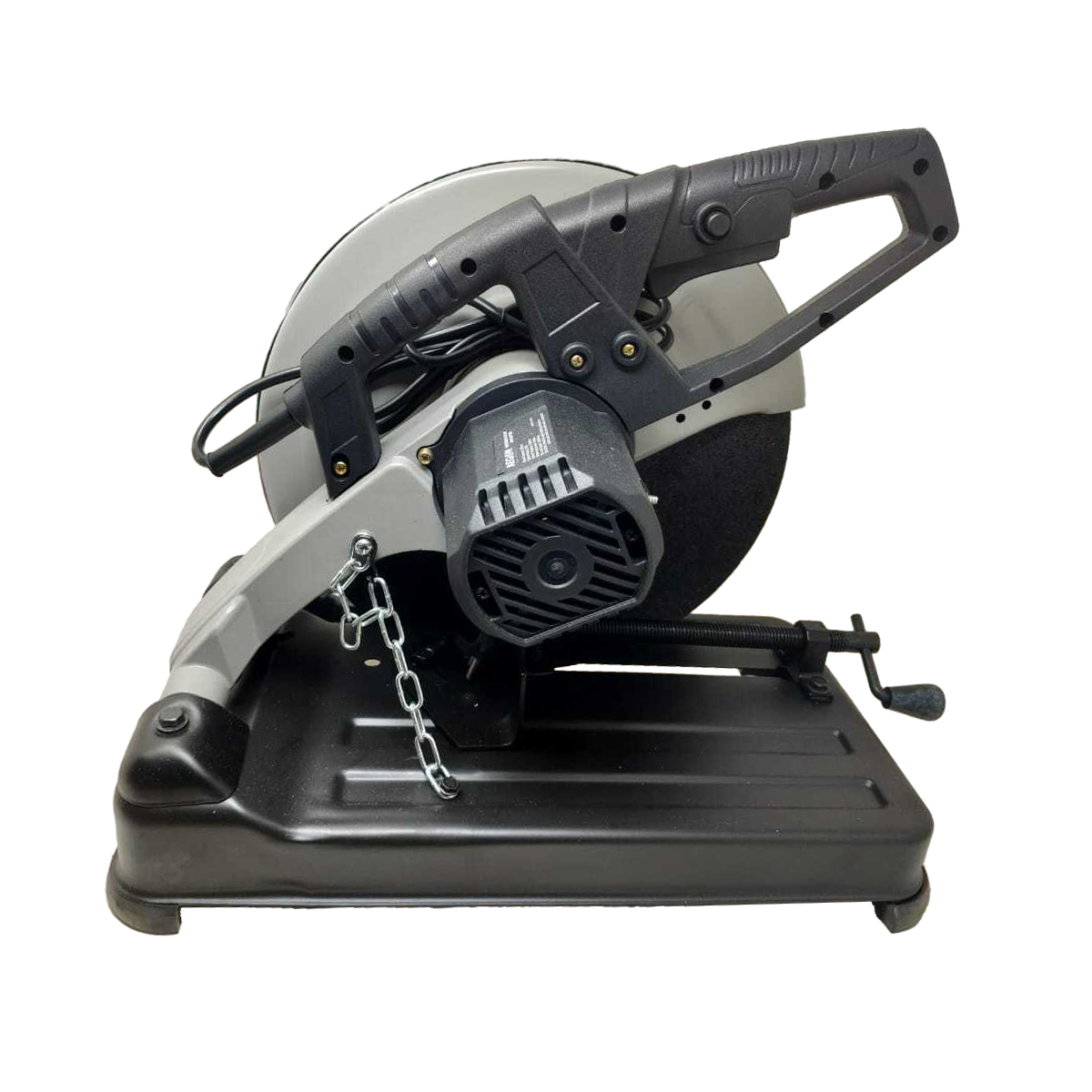 Aegon ACM14-Black- 14 Inch Chop Saw Machine with Locking Chain & Variable Speed (2400 W, 3800 Rpm, 355mm)