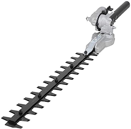 Aegon HTA28-9T-SP - 28 MM Hedge Trimmer Attachment with 9 Teeth, Designed for Brush Cutter Side Pack