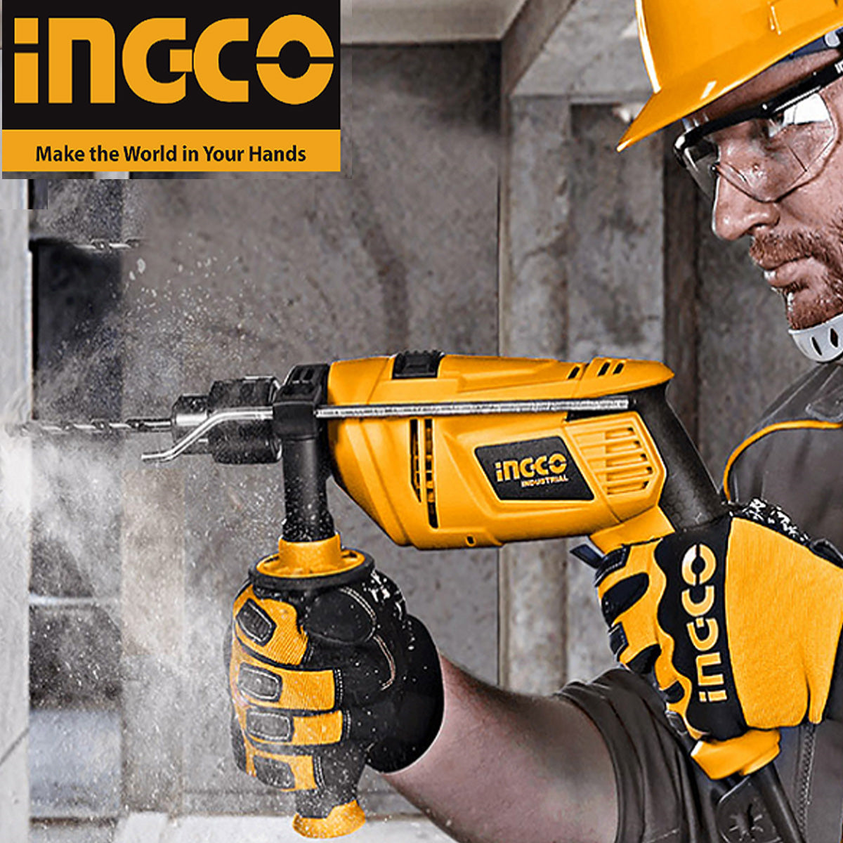 Hand cranked deals hammer drill