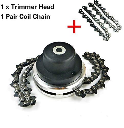Aegon Heavy-Duty Chain Trimmer Head Ideal for Brush Cutters in Agriculture/Gardening/Farming