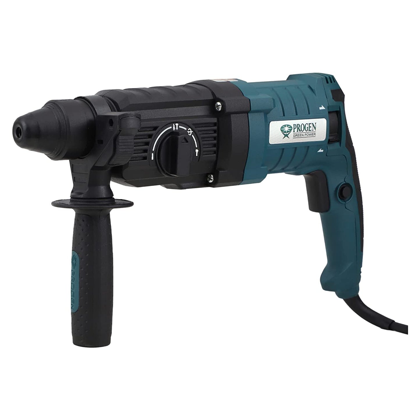 PROGEN 9220-HG 780W 20mm Rotary Hammer Drill Machine, SDS Plus Shank, Variable Speed, Reversible 4 Functions with 3 Bits For Hammering & Drilling on Concrete, Masonry & Wood (3900 bpm, 2000 Rpm)