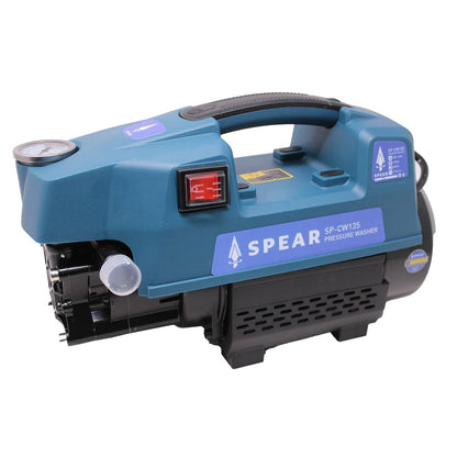 SPEAR SP-CW135 Professional High Performance Induction Motor Pressure Washer for Car, Bike & Home Cleaning Purpose (2200 Watts, 7.5 L/min, 135 Bar, Blue)