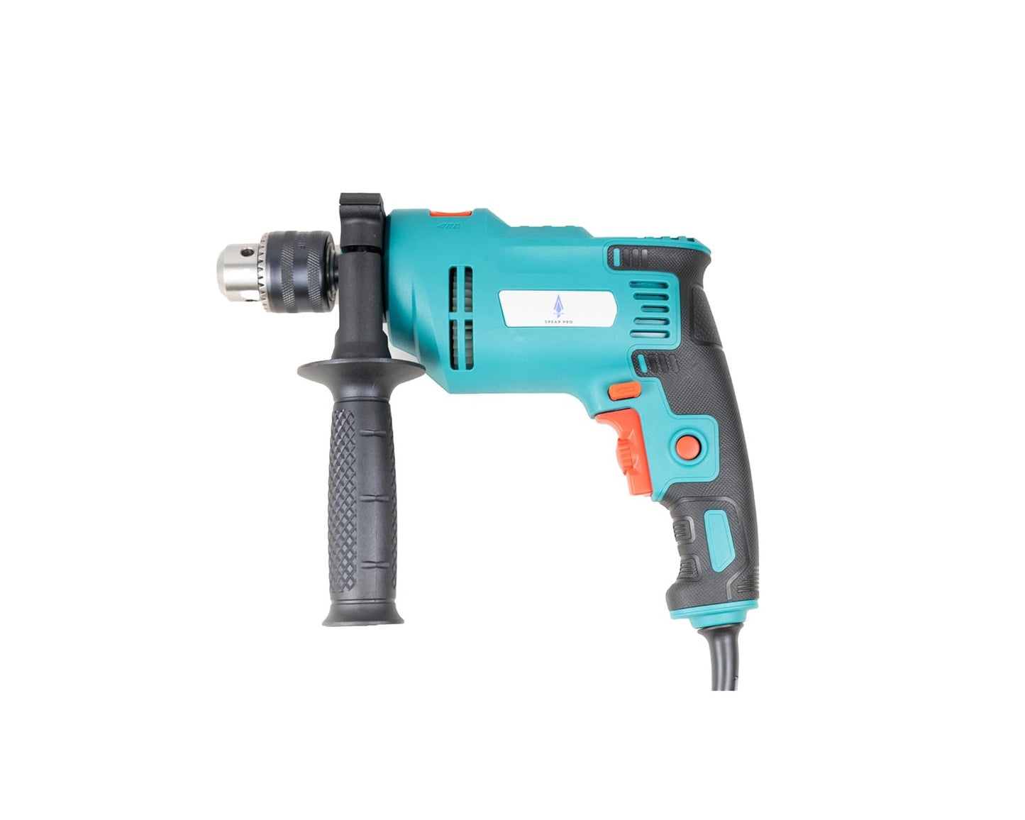SPEAR SPP-13RE 1400W 13mm Chuck Impact Drill: Ideal for Home and Professional Applications, Copper Armature, Variable Speed, Forward/Reverse, Lock-On Switch (0-3000rpm)