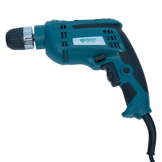 Progen 10mm 550 Watt 3000 RPM Keyless Chuck Electric Drill Machine 9211-HG