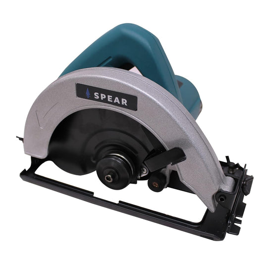 SPEAR SPC-CS07 185 mm Circular Saw for Wood Cutting | 45-65 mm Cutting Depth | Durable Depth Precision Control (1500W, 4700 Rpm)