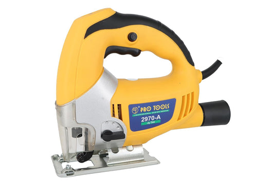PRO TOOLS 2970-A, 780W | 0-3000rpm | Max Cutting Depth 70mm Corded Jigsaw for Wood, Cutting Iron/Steel