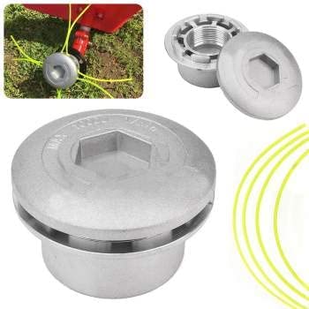 Aegon AMTH4W - 4-Way Universal Aluminium Metal Trimmer Head for Brush Cutter & Grass Cutter